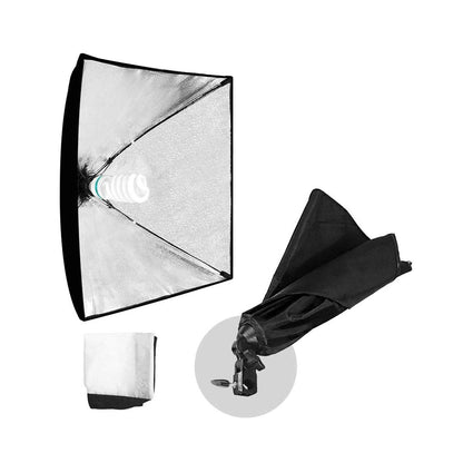 Softbox Set 50x70 Continuous Lighting for Studio Photography