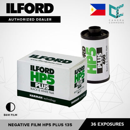 ILFORD HP5 Plus 135 400 ISO Black and White Negative Film 36 Exposures Medium Contrast