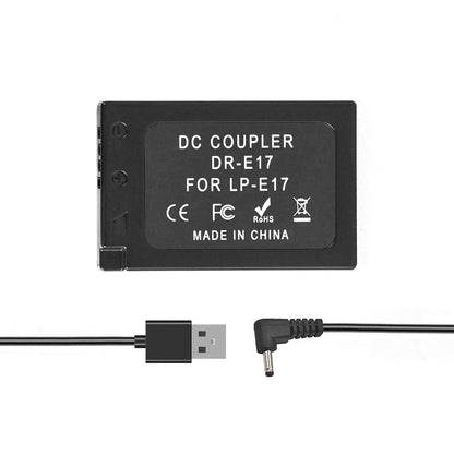 CLEARANCE Studiomate DC COUPLER DR-E18 FOR LPE17 Dummy Battery USB Camera Accessories
