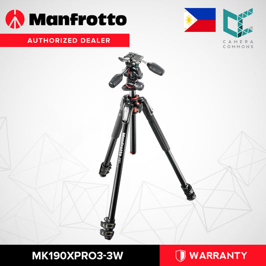 CLEARANCE Manfrotto TRIPOD MK190XPRO3-3W