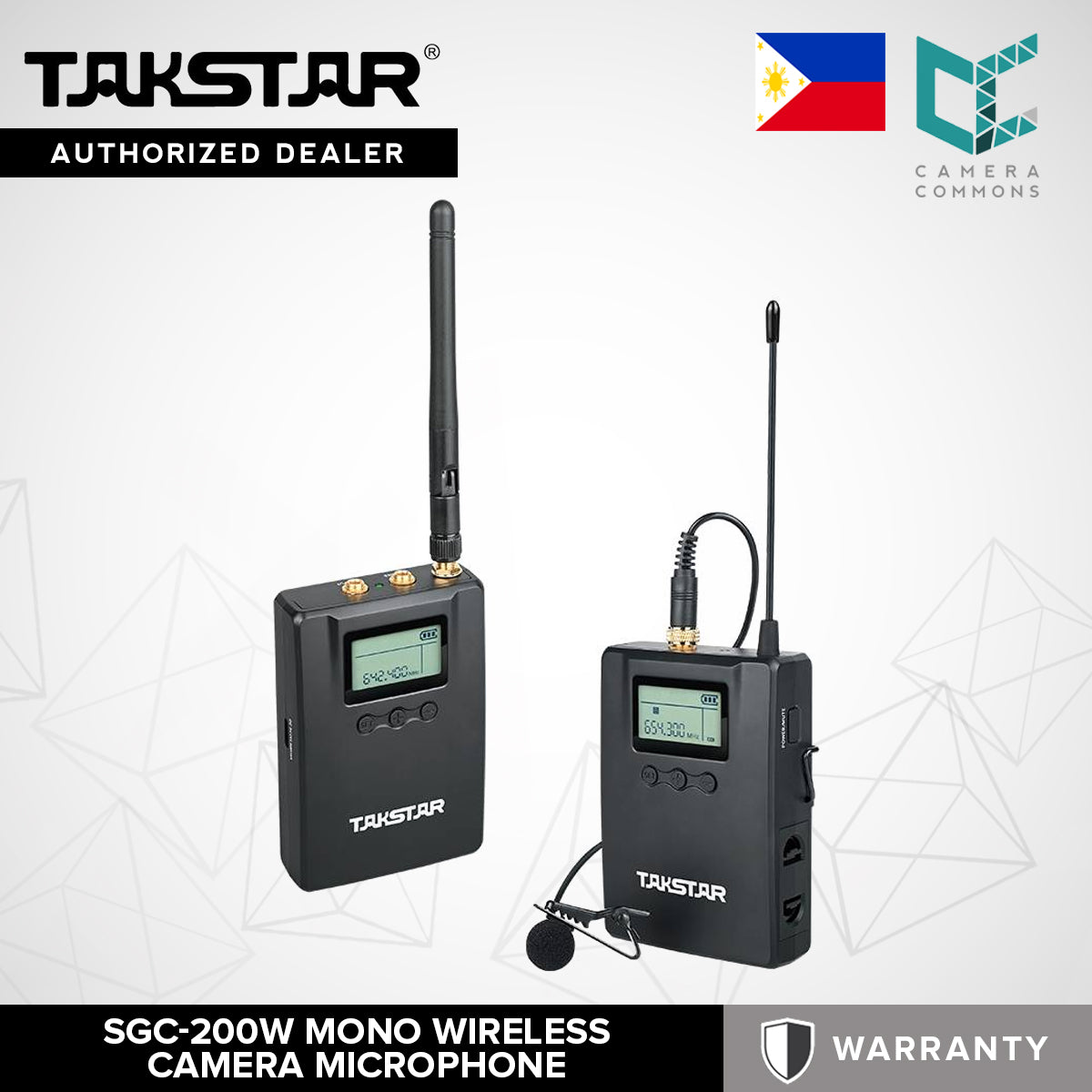 CLEARANCE Takstar MICROPHONE SGC-200W Single Channel