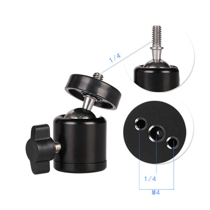 STUDIOMATE Mini Ballhead Type A for Tripod Ball Head Studio Equipment