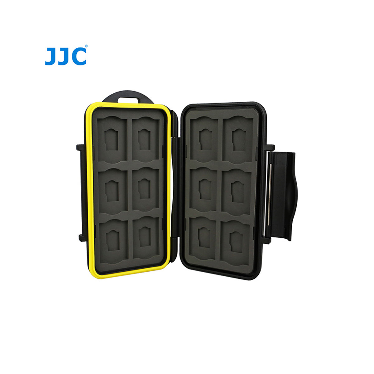 JJC Memory Card Case fits for 12XSD cards,12X Micro SD Cards (MC-SDMSD24)