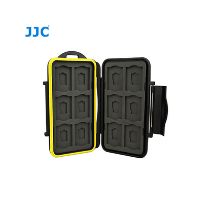 JJC Memory Card Case fits for 12XSD cards,12X Micro SD Cards (MC-SDMSD24)