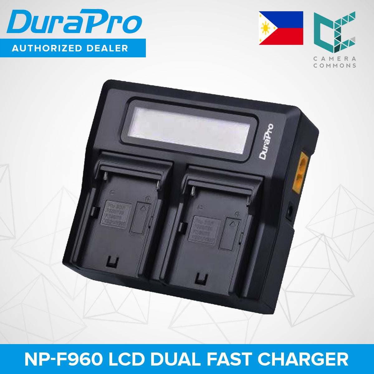 DuraPro LCD Dual Fast Charger for SONY NP-F960 NP-F970 NP F960 F970 Rechargeable Battery and HVR-HD1000 HVR-HD1000E HVR-V1J