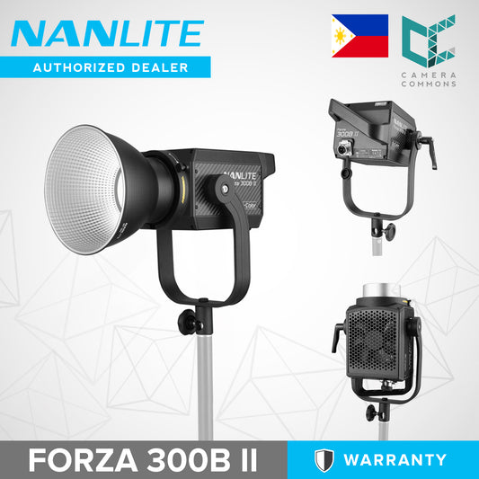 Nanlite Forza 300B II Bi-Color LED Monolight Spotlight BiColor Photography Studio Lighting 300BII