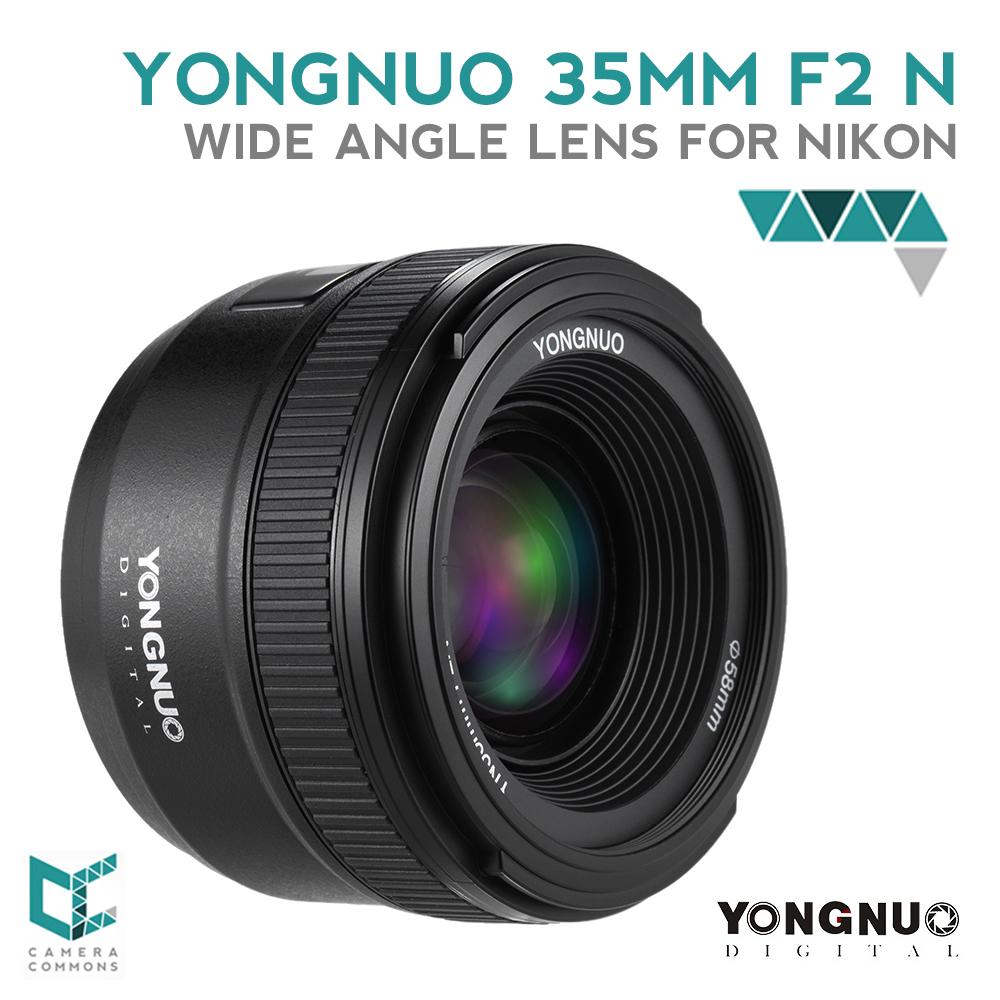 Yongnuo YN35mm f/2 Auto Focus Lens for Nikon 35mm