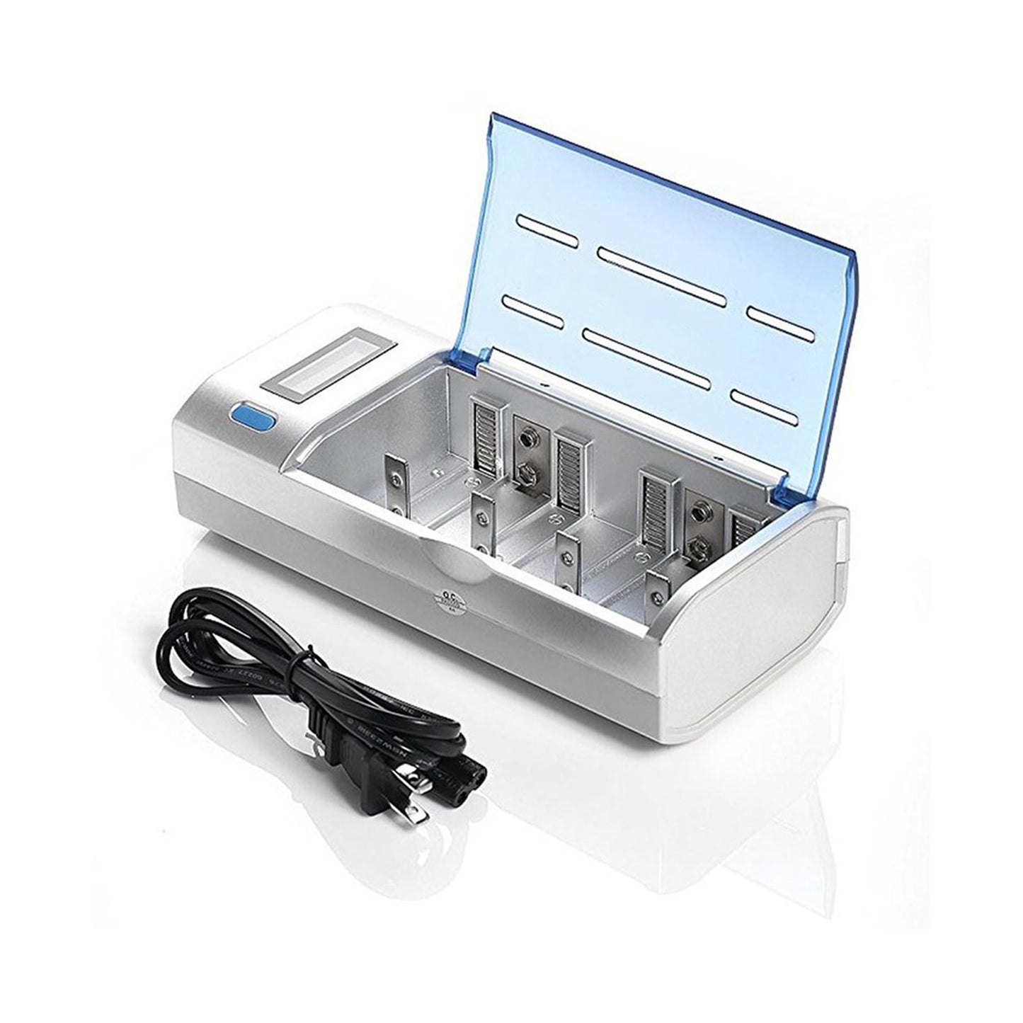 Beston 906W Multifunctional LCD Smart Battery Charger for AA, AAA, 9V, Size C, Size D Battery BST-906W