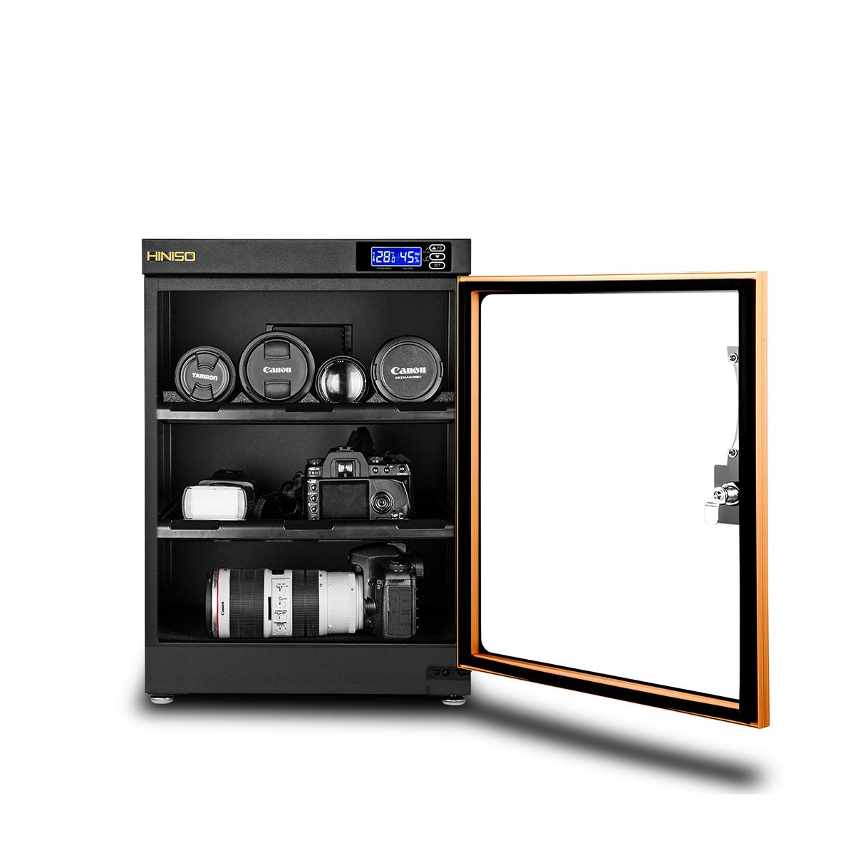 HINISO AD-70S 70L Electronic Digital Control Dry Box Cabinet Storage for Camera Gears