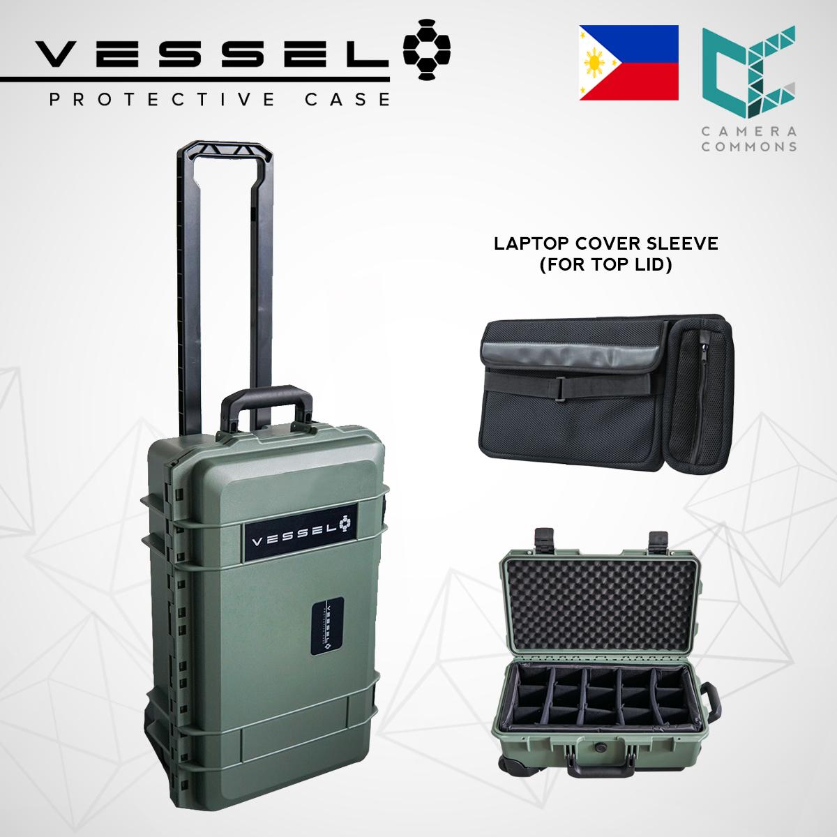 VESSEL CC1 Trolley Hard Case Green Camera Photography Equipment Case (Green)