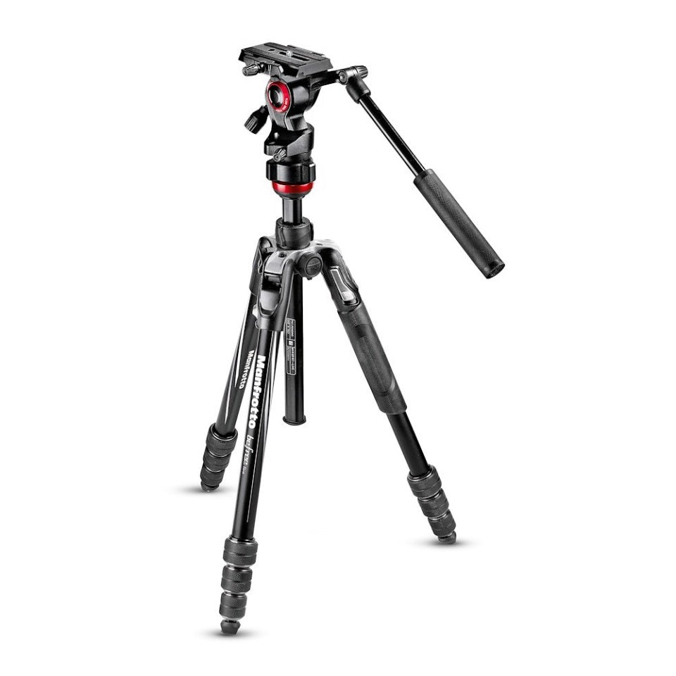 Manfrotto Befree Live Aluminum Video Tripod with Twist Leg Locks MVKBFRT-LIVE
