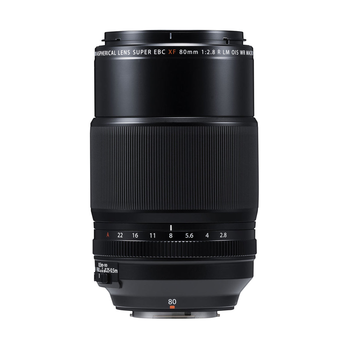 FUJIFILM XF 80mm f/2.8 R LM OIS WR Macro Lens XF80mm Mirrorless Lens