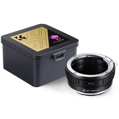 K&F Concept Pentax K Lenses to Sony E Mount Camera Adapter PK-E