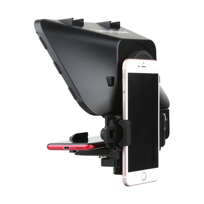 Desview T3 Teleprompter Desview T2 Broadcast Teleprompter 2021 New Model for Phone Tablet DSLR Cameras, More Flexible Phone Tablet Holder, Support Wide Angle Lens, Simple Smaller Portable Easy to Use