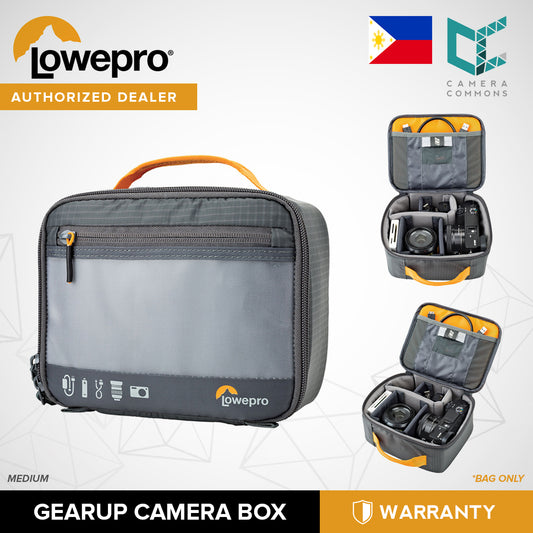 Lowepro GearUp Camera Box Medium Gray for Camera Gears Grey