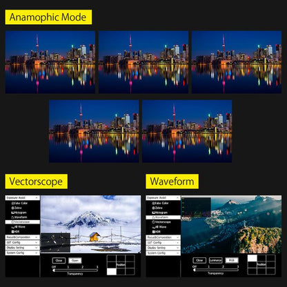 Desview R7SII 7" Video Monitor Touchscreen with 4K HDMI 3G-SDI for DSLR Mirrorless Cameras R7S-II