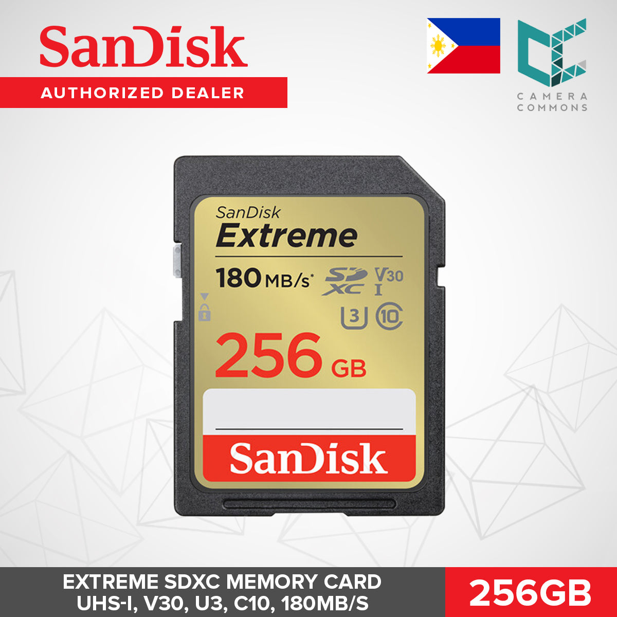 SanDisk Extreme SDHC SDXC SD Memory Card UHS-1 V30 U3 C10 100MB/s 16GB 32GB 64GB 128GB 256GB