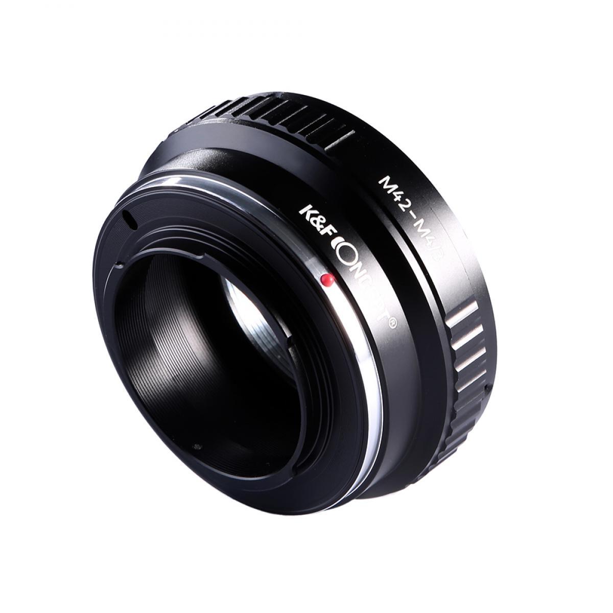 K&F Concept M42 Lenses to M43 MFT Mount Camera Adapter M42-M43
