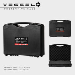 VESSEL VSC3322 Portable Hard Case for Photography, Equipment, Instruments and other devices