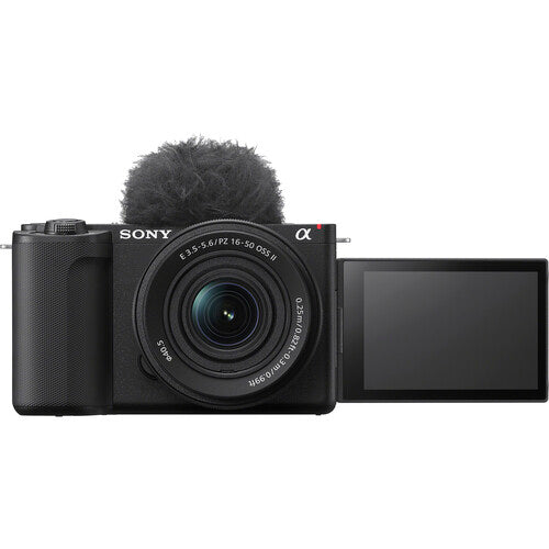 Sony ZV-E10 II Mirrorless Camera Body Kit with 16-50mm Lens (Black) Version 2 ZVE10