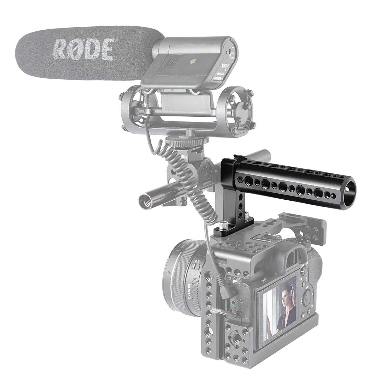 SmallRig Top Handle Cheese Grip with Cold Shoe Base for Digital DSLR Camera 1638