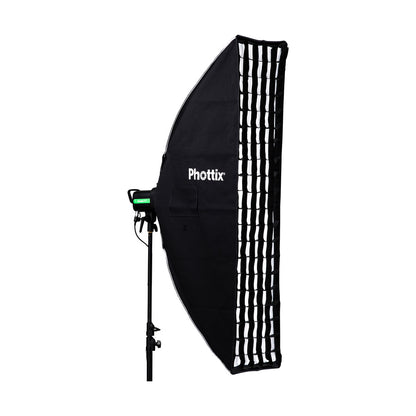 Phottix Solas Strip Softbox with Grid 35x140cm 14x55 inches PH82617
