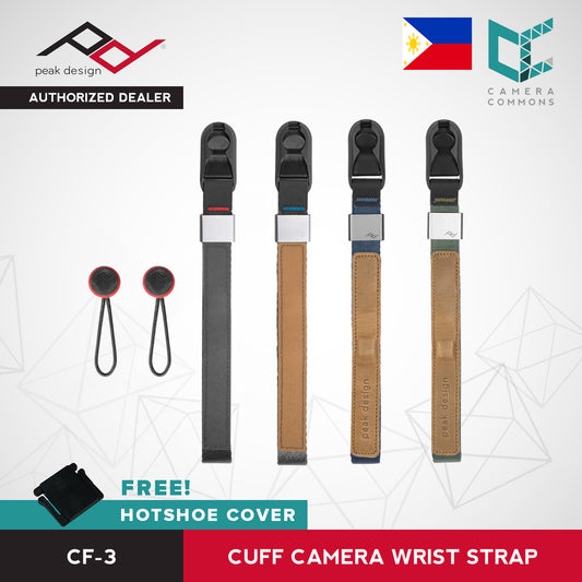 Peak Design Cuff Camera Wrist Strap Ash Black Midnight Sage Coyote