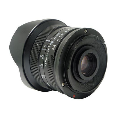 7artisans 7.5mm f/2.8 Fisheye Lens for Fujifilm X Mount Camera
