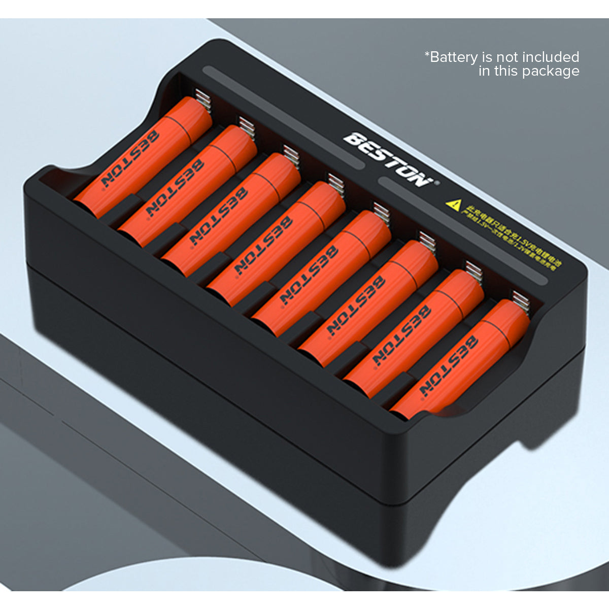 Beston M7012 8 Bay AA/AAA 1.5V Li-ion Battery Charger BST-M7012