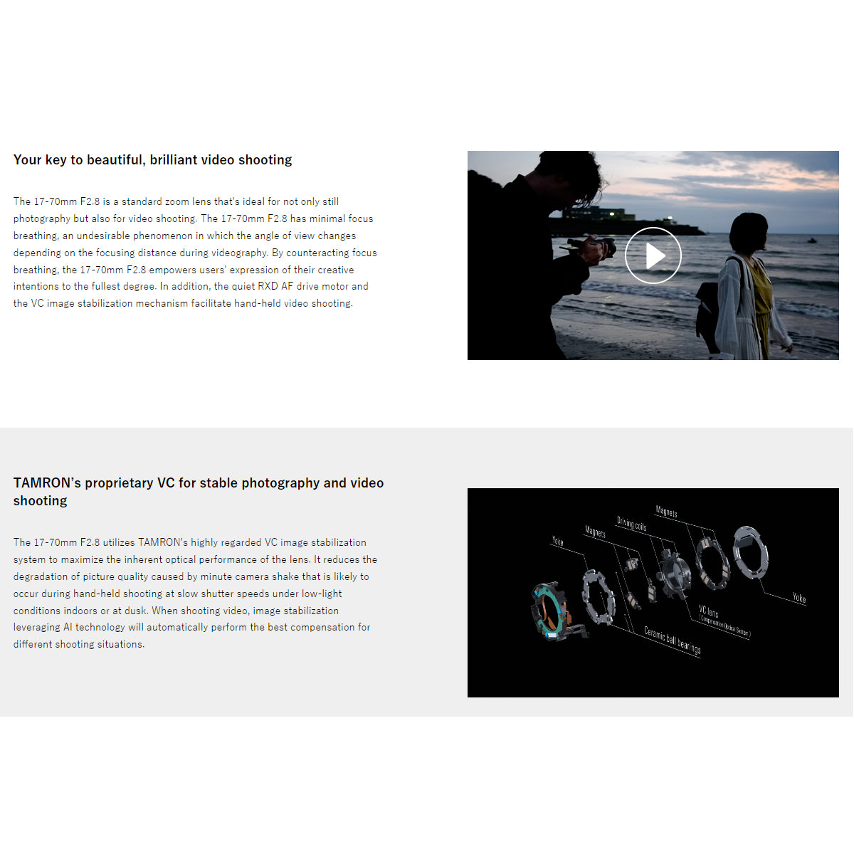 Tamron B070 B070X 17-70mm f/2.8 DiIII-A VC RXD Lens for Fujifilm X-Mount APS-C