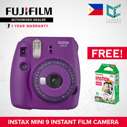 FUJIFILM Instax Mini 9 Clear Camera Instant Camera