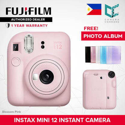 FUJIFILM Instax Mini 11 Mini 12 Instant Camera with AA Batteries OFFICIAL Fujifilm PH 1 Year Local Warranty
