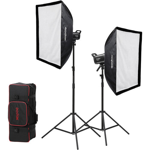 Godox SL60IID Daylight LED Video Light (2-Light Studio Kit) Photography Lighting