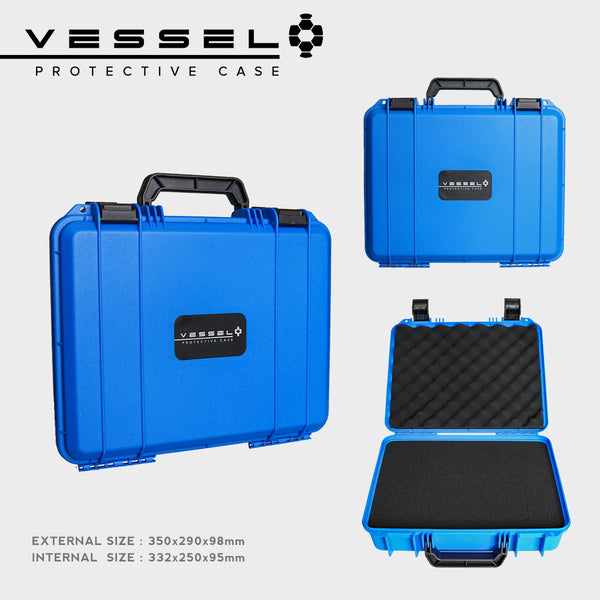 VESSEL VS3527 Portable Hard Case for Photography Equipment Tactical Instruments Tool Box and other devices