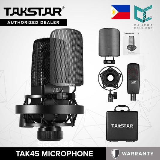 Takstar TAK45 Recording Condenser Unidirectional Microphone Mic