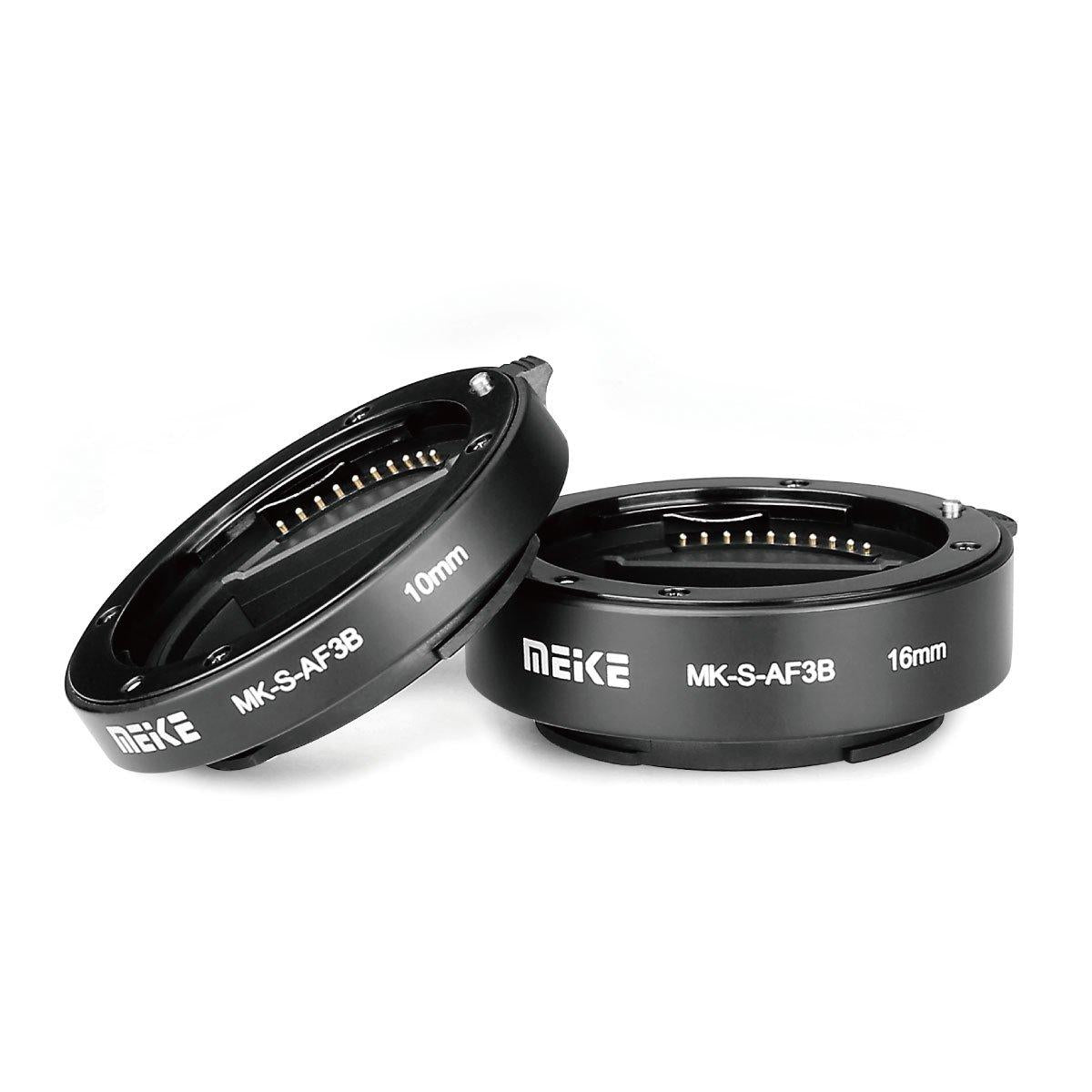MEIKE MK-S-AF3B AF Extension Tube Adapter for Sony Mirrorless Lens Adapter (Plastic)