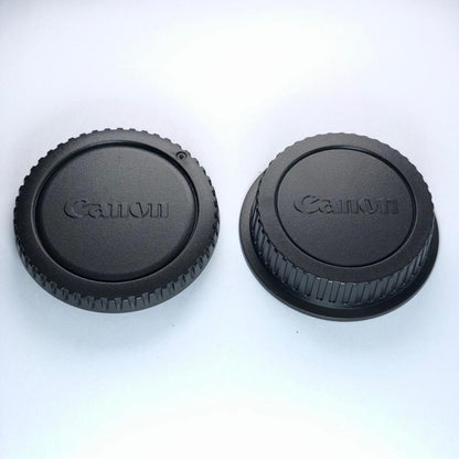 Canon Rear Lens Cover + Front Body Cap for EOS EF DSLR Camera Replacement Cover
