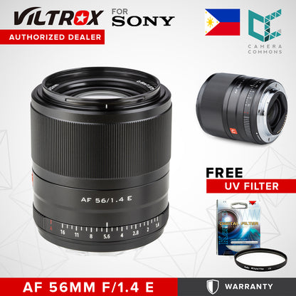 CLEARANCE Viltrox LENS AF 56mm f1.4 E MOUNT