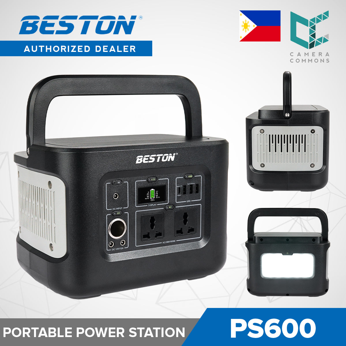 Beston Portable Power Station Outdoor Large Power Supply Bank Travel Generator 400W 600W 1000W