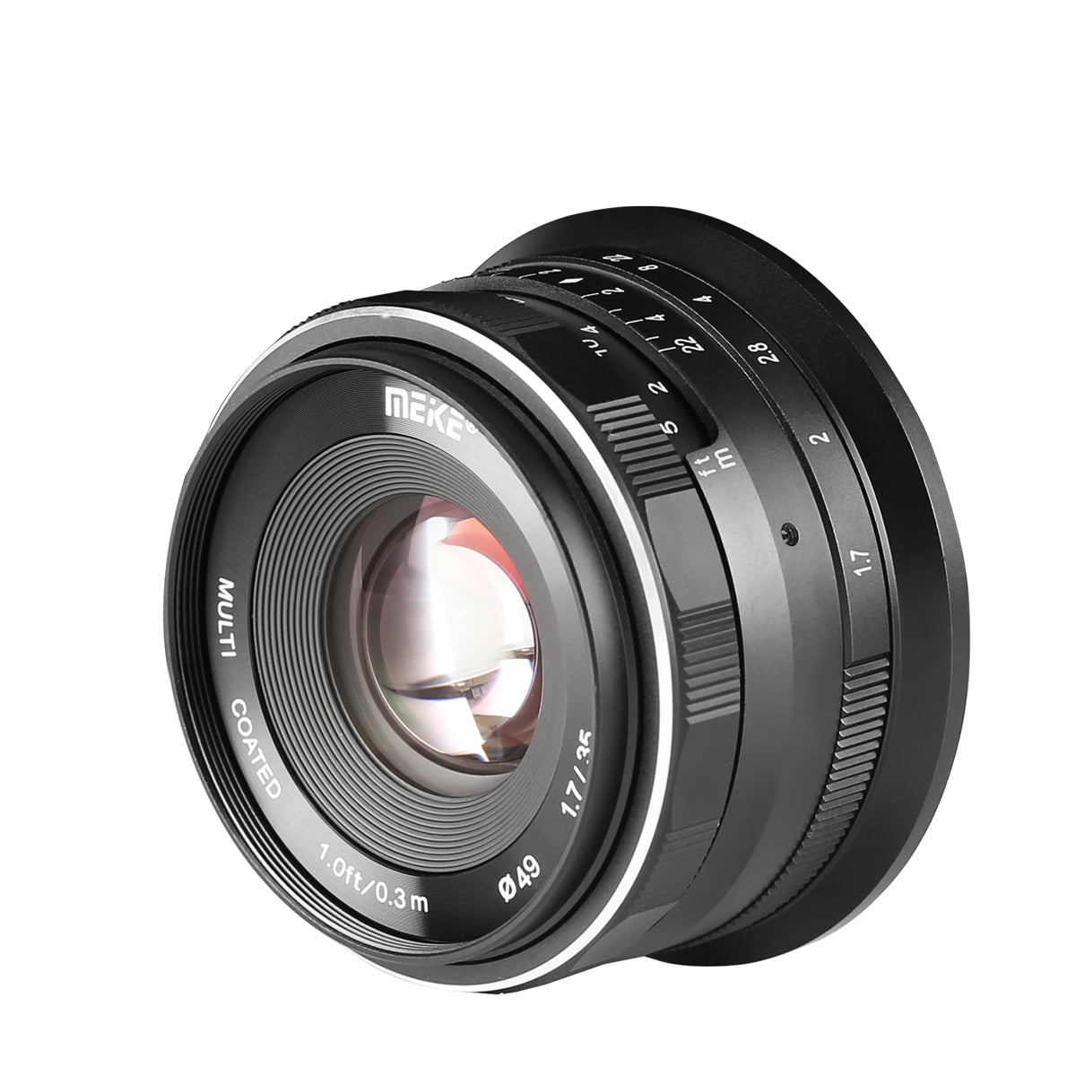 MEIKE 35mm f1.7 Lens Large Aperture Manual Focus Fixed for Nikon