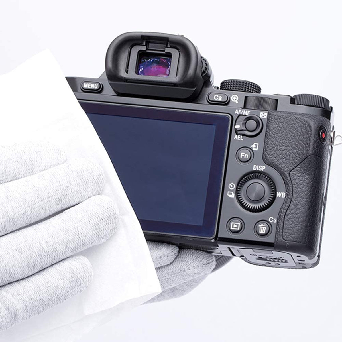 VSGO NEW 2020 Portable Lens Cleaning Kit VS-A1E Filter Air Blower Pouch Cloth Wipes for Camera Lens
