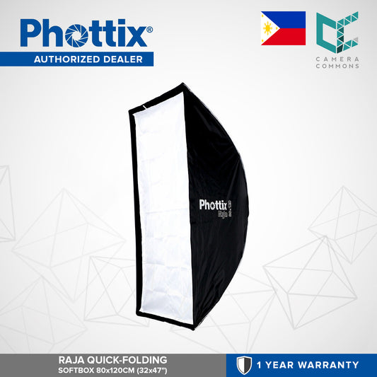Phottix Raja Quick Folding Softbox 80x120cm 32x47 Inches PH82726