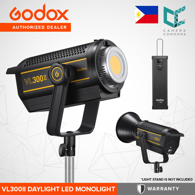 Godox VL300 LED Video Light VL300II Daylight LED Monolight Studio Lighting (320W)