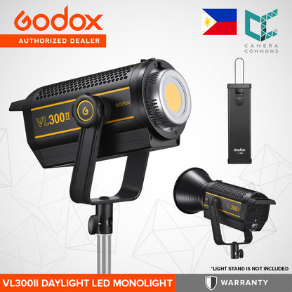 Godox VL300 LED Video Light VL300II Daylight LED Monolight Studio Lighting (320W)