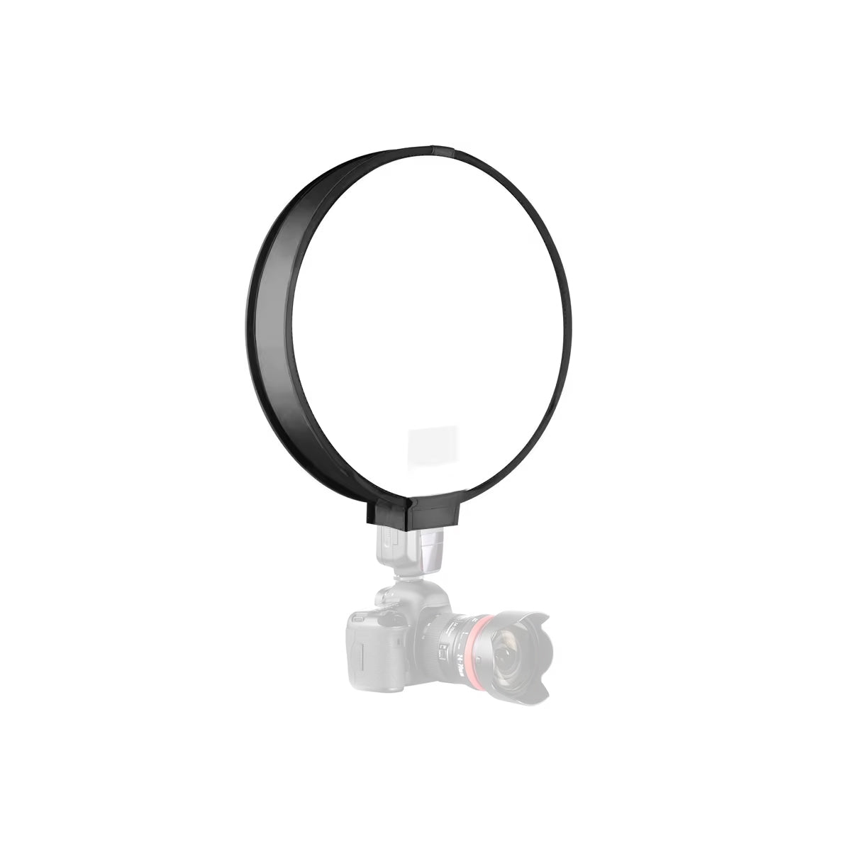 STUDIOMATE Circular Round Softbox for Flash Portable Mini - Camera DSLR Flash Diffuser Reflector Studio Accessories