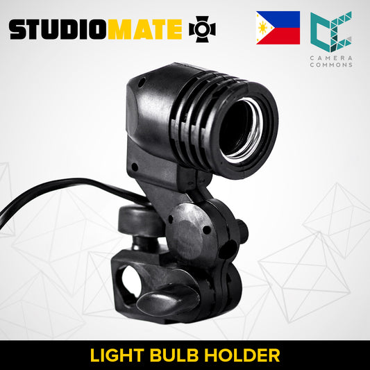 STUDIOMATE SM41 Single Head Light Bulb Holder Socket with Cord for Photography Studio Accessories