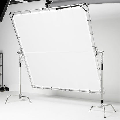 STUDIOMATE SM49 2.4x2.4m Butterfly Scrim Kit with Cloth for Studio Photography