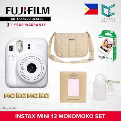 FUJIFILM Instax Mini 12 MokoMoko Set Limited Edition Instant Camera Holiday Package