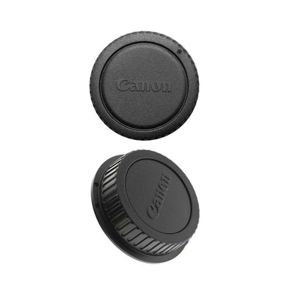 Canon Rear Lens Cover + Front Body Cap for EOS EF DSLR Camera Replacement Cover
