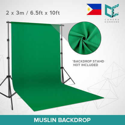 Muslin Green Cloth for Photography Background Backdrop Smooth Cotton Green Screen Chromakey Photo Studio Video